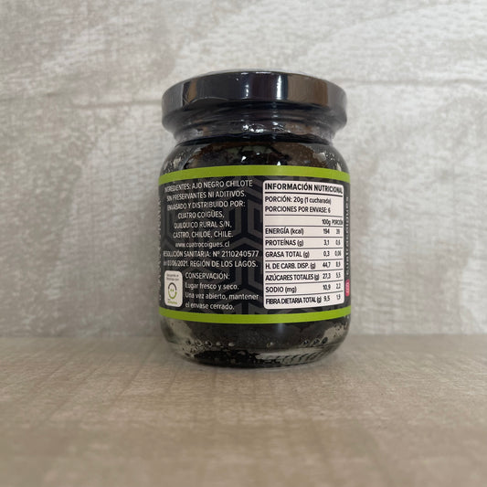 Pasta de ajo negro suavemente molida 125gr