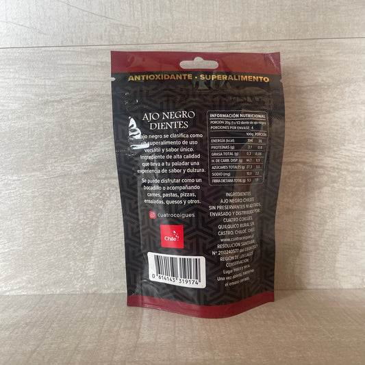 Doypack dientes pelados de ajo negro 80gr